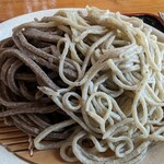 蕎麦ごゝろ 唐変木 - 重ねそば（ざる）1400円