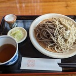 蕎麦ごゝろ 唐変木 - 重ねそば（ざる）1400円