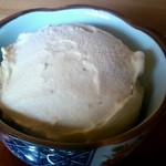 そうめん処 霞亭 - 醤油アイスクリーム