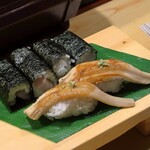 葵 - 鉄火巻と穴子のにぎり