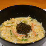 日本料理 幸庵 - キャビアオンザ蟹雑炊