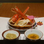 日本料理 幸庵 - 兵庫県柴山港で水揚げされた松葉ガニ