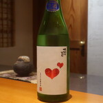 日本料理 幸庵 - 食前酒の大納川 天花 純米吟醸 無濾過生原酒 秋田酒こまち