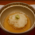 日本料理 幸庵 - 甘鯛の蕪蒸しアップ