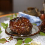 日本料理 幸庵 - 鹿つくねの生姜風味