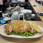 煮込 蔦八 - 若鶏パリパリ焼きハーフ