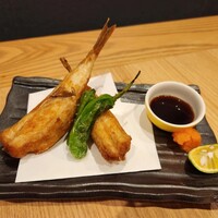 和食 いぶり別邸 有楽町店 - ふぐの唐揚げ