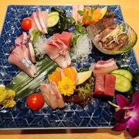 和食 いぶり別邸 有楽町店 - 刺身7点盛り