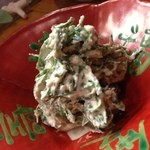 ニガナの白和え