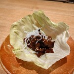 京中華 牧定 - 和牛モモ肉味噌炒め