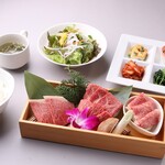 ■Shiraoi Yakiniku (Grilled meat) yakiniku set