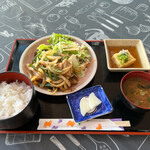 ラクダ - 生姜焼きランチ780円