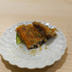 鮨 なんば - 穴子皮目パリパリ焼き