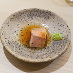 鮨 なんば - トリミングした鮟肝