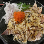 Komekura - 炙りサーモンチーズ丼