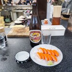 糸庄 - ビール、かまぼこ