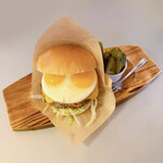 山鼻バーガー マサ - 【2023/2】マサバーガーとピクルスセット