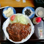 お食事処 北海 - かつカレー