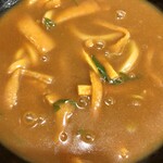 信濃屋 - 「きつねカレー定食」(800円)