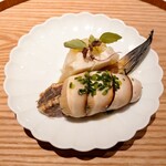 蓬左茶寮 - 焼きフグと原木椎茸