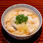 日本料理 別府 廣門 - 2023.2 白子鍋（豊後水道産天然トラフグ白子、白ネギ、白菜）