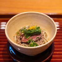 日本料理 別府 廣門 - 2023.2 鴨蕎麦（豊後大野産青首、日出産天然せり、国東産人生をかけたネギ）