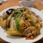 南海飯店 - かたい焼ソバ