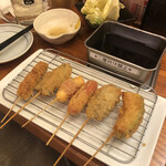 串カツぼっちゃんと恵比寿 - 