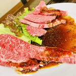 真山焼肉 - ササミ　カルビ　ロース