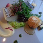 Gentillesse KOMACHI - さわらとずわい蟹のコロッケ