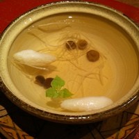 あひ鴨一品 鳥安 - ささみ団子スープ