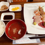 花咲耶 - 刺身定食＝700円