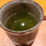 鮨 さかい - お飲み物①緑茶
