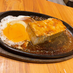 炭火串焼屋 なつや - 豆腐ステーキ