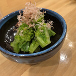 野毛商店 - 菜の花のおひたし