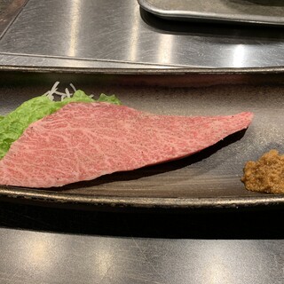肉の醍醐 - 料理写真:近江牛カイノミステーキ
