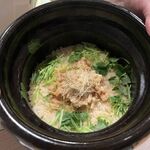 おい河 - ホタテの釜飯