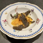 三和 - フォンティーナ・チーズ入りアニョロッティ 百合根と黒トリュフ