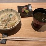 おい河 - ホタテご飯