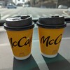 マクドナルド - ドリンク写真:コーヒー２つ