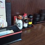 居酒屋 あきちゃん - 卓上。アイテムも十分