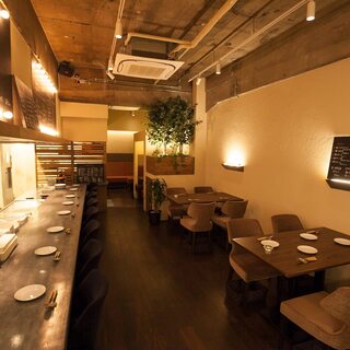 From casual drinks to dates, it's OK ◎ An easy-to-use and stylish space ♪