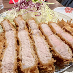 Tonkatsu Idomatsu - きなこ豚ロースカツ定食1800円200g