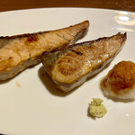 鉄板焼acalli - 寒ブリの焼き魚