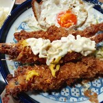 ナカガワ☆スエ食堂 - タルタルソースをたっぷり付けて！