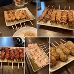 Yakitori Don - 焼鳥（もも、皮、上れば、チーズささみ、自家製つくね）
                        全串８０円❗️ 