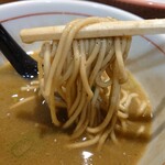 麺屋 いちびり NEXT - 和え玉の麺とつけ汁の絡み具合