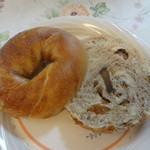 ハナサクベーカリー - シナモンフィグ（ベーグル）、断面