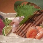 きあじ - 造り盛合せ例