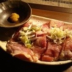 囲炉裏と蒸し鍋 和み - 味わい鶏ゆず胡椒 780円